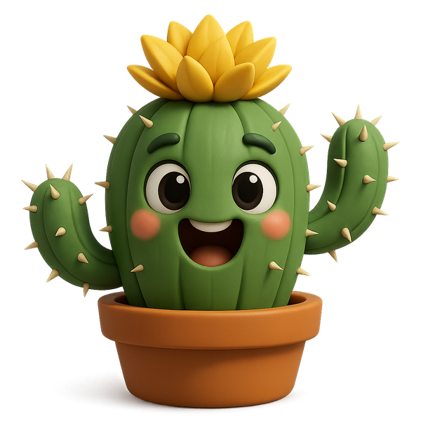 Pot, the cactus mascot